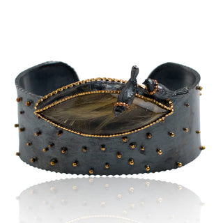 Rutilated Quartz Cuff