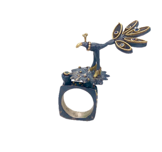 Peacock Ring