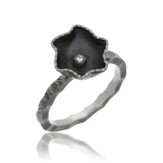 cup flower ring
