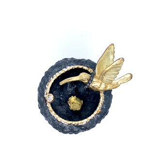 Hummingbird Nest Ring